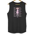 Creepy Cute Pastel Goth Doll Cyclops Bear Plushie Unisex Tank Top