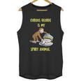 Curious George My Spirit Animal Eating Cake Unisex Tank Top