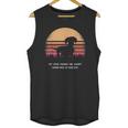 Dachshund Twilight Vintage Pine Tree Unisex Tank Top