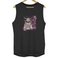 Demon Slayer Graphic In Pink Unisex Tank Top