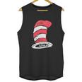 Dr Seuss Cat In The Hat Big Hat Black Unisex Tank Top