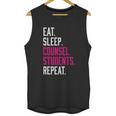 Eat Sleep Counsel Students Repeat Gift Unisex Tank Top