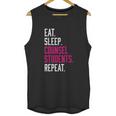 Eat Sleep Counsel Students Repeat Unisex Tank Top