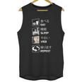 Eat Sleep Yaoi Repeat Gift Graphic Design Printed Casual Daily Basic Unisex Tank Top