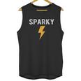 Electrician Gift Funny Sparky Nickname Lightning Bolt Unisex Tank Top