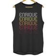 Enrique Retro Wordmark Pattern Vintage Style Unisex Tank Top