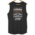 Ferrari Blood Runs Through My Veins Legend Name GiftsShirt Unisex Tank Top