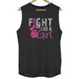 Fight Like A Girl Canker Boxing Glove Unisex Tank Top