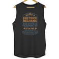 Fire Truck Mechanic Frideabike Unisex Tank Top