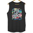 Fly Girl 80S 90S Old School Camo Bgirl Hip Hop Unisex Tank Top