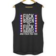 Fuck Kamala Harris And Fuck Joe Biden Offensive Unisex Tank Top