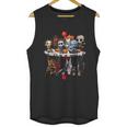 Funny Halloween Cute Halloween Cute Horror Movie Chibi Character Water Reflect Unisex Tank Top