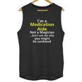 Funny Medication Aide Job Career Occupation Profession Gift Unisex Tank Top