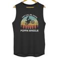 Funny Motocross Vintage Dirt Bike Poppa Wheelie Braaap Unisex Tank Top