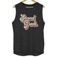 Funny Retro Second Grade Logo Unisex Tank Top