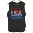 Funny Retro Usa Logo Unisex Tank Top