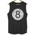 Funny Retro Vintage 8 Ball Logo Unisex Tank Top