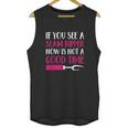 Funny Sewing If You See A Seam Ripper Quilting Unisex Tank Top