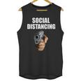 Funny Social Distancing Gun Unisex Tank Top