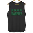 Funny St Patricks Day Bagpipe For Men St Paddy Unisex Tank Top