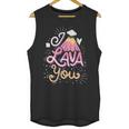 Funny Valentines Day I Lava You Pun Gift Unisex Tank Top