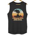 Funny Vintage Volcano Man Fire Saga Eurovision Song Contest Unisex Tank Top