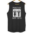 Funny Vollyball Pun Team Practice Safe Sets Tee Unisex Tank Top