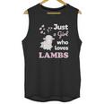 Girls Lamb Gift For Lamb Lover Just A Girl Who Loves Lambs Unisex Tank Top