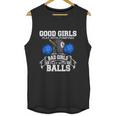 Good Girls Bad Girls Pool Player Billiards Unisex Tank Top