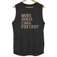 Grunt Style Mike India Lima Foxtrot 20 Unisex Tank Top