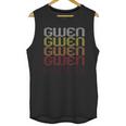 Gwen Retro Wordmark Pattern Vintage Style Unisex Tank Top