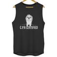 Haase Unlimited Cpr Certified Dwight Dummy Face Unisex Tank Top