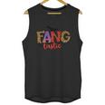 Halloween Fang Tastic Leopard Bat Halloween Day Unisex Tank Top