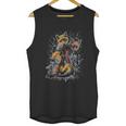 Hand Painted Little Fox Unisex Tank Top