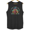 Happy 44Th Birthday Vintage June 1978 44 Years Old Unisex Tank Top