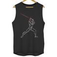 Hema Male Fencing Sketch Unisex Tank Top