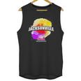 Jacksonville Colorful Retro Logo Unisex Tank Top