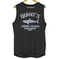 Jaws Distressed Quints Shark Fishing Royal Heather Unisex Tank Top