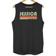 Jessica Gift Name Personalized Retro Vintage 80S Birthday Unisex Tank Top