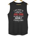 John Prine Mens Unisex Tank Top