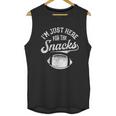 Im Just Here For The Snacks Funny Fantasy Football Unisex Tank Top