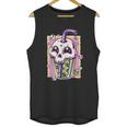 Kawaii Pastel Goth Creepy Skull Boba Bubble Tea Vaporwave Unisex Tank Top