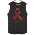 Kawasaki Disease Awareness Ribbon With Words Graphic Design Printed Casual Daily Basic Unisex Tank Top