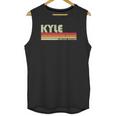 Kyle Name Personalized Retro Vintage 80S 90S Birthday Unisex Tank Top