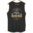 Lassen Volcanic National Park California Bear Unisex Tank Top