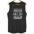 Living Room Wrestling Champ Unisex Tank Top