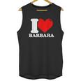 I Love Barbara Unisex Tank Top