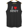 I Love Brenda Heart Unisex Tank Top