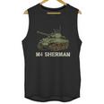 M4 Sherman American Ww2 Tank World War Graphic Design Printed Casual Daily Basic Unisex Tank Top