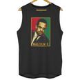 Malcolm X Retro Polo Unisex Tank Top